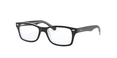 RAYBAN JUNIOR VISTA 0RJ1531 3529 BLACK ON TRANSPARENT