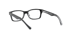 Imagen de RAYBAN JUNIOR VISTA 0RJ1531 3529 BLACK ON TRANSPARENT