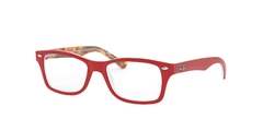 RAYBAN JUNIOR VISTA 0RJ1531 3804 46 RED ON TEXTURE RED