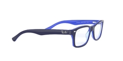 RAYBAN JUNIOR VISTA 0RJ1531 3839 46 BLUE ON TRANSPARENT BLUE - tienda online