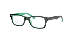 RAYBAN JUNIOR VISTA 0RJ1531 3841 48 GREEN ON TRANSPARENT GREEN