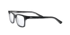 RAYBAN JUNIOR VISTA 0RJ1536 3529 48 BLACK ON TRANSPARENT en internet