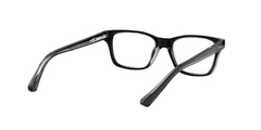 RAYBAN JUNIOR VISTA 0RJ1536 3529 48 BLACK ON TRANSPARENT - comprar online