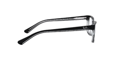 RAYBAN JUNIOR VISTA 0RJ1536 3529 48 BLACK ON TRANSPARENT - NEA.VISIÓN