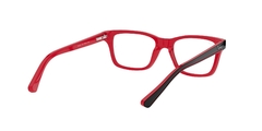 RAYBAN JUNIOR VISTA 0RJ1536 3573 48 BLACK ON RED - comprar online