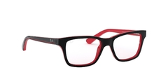 Imagen de RAYBAN JUNIOR VISTA 0RJ1536 3573 48 BLACK ON RED