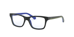 RAYBAN JUNIOR VISTA 0RJ1536 3600 DARK GREEN ON BLUE