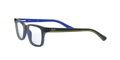 RAYBAN JUNIOR VISTA 0RJ1536 3600 DARK GREEN ON BLUE en internet