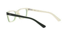 RAYBAN JUNIOR VISTA 0RJ1536 3820 48 BLACK ON CREAM - tienda online