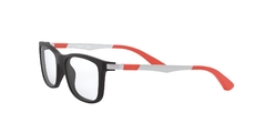 RAYBAN JUNIOR VISTA 0RJ1549 3652 MATTE BLACK ORANGE en internet