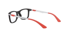 RAYBAN JUNIOR VISTA 0RJ1549 3652 MATTE BLACK ORANGE - tienda online