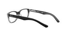 RAYBAN JUNIOR VISTA 0RJ1555 3529 48 Black on Transparent - tienda online