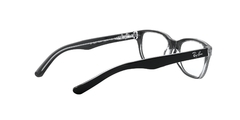 RAYBAN JUNIOR VISTA 0RJ1555 3529 48 Black on Transparent en internet