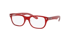 RAYBAN JUNIOR VISTA 0RJ1555 3852 Red on Transparent