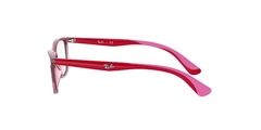 RAYBAN JUNIOR VISTA 0RJ1586L 3777 49 TRANSPARENT RED - NEA.VISIÓN