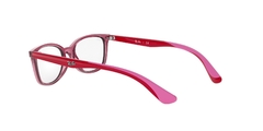 RAYBAN JUNIOR VISTA 0RJ1586L 3777 49 TRANSPARENT RED - tienda online