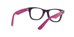 RAYBAN JUNIOR VISTA 9066V 3751 47 WAYFARER VIOLET - comprar online