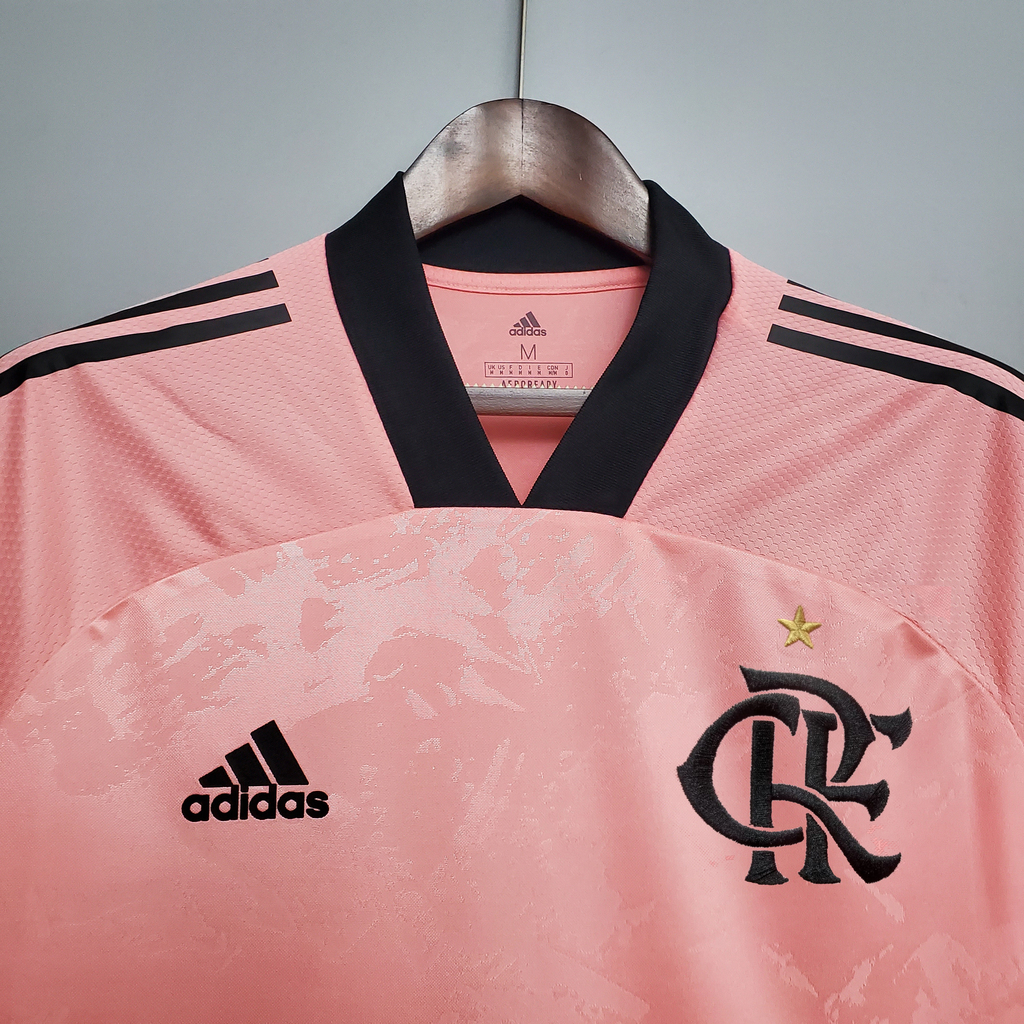 camisa flamengo outubro rosa masculina