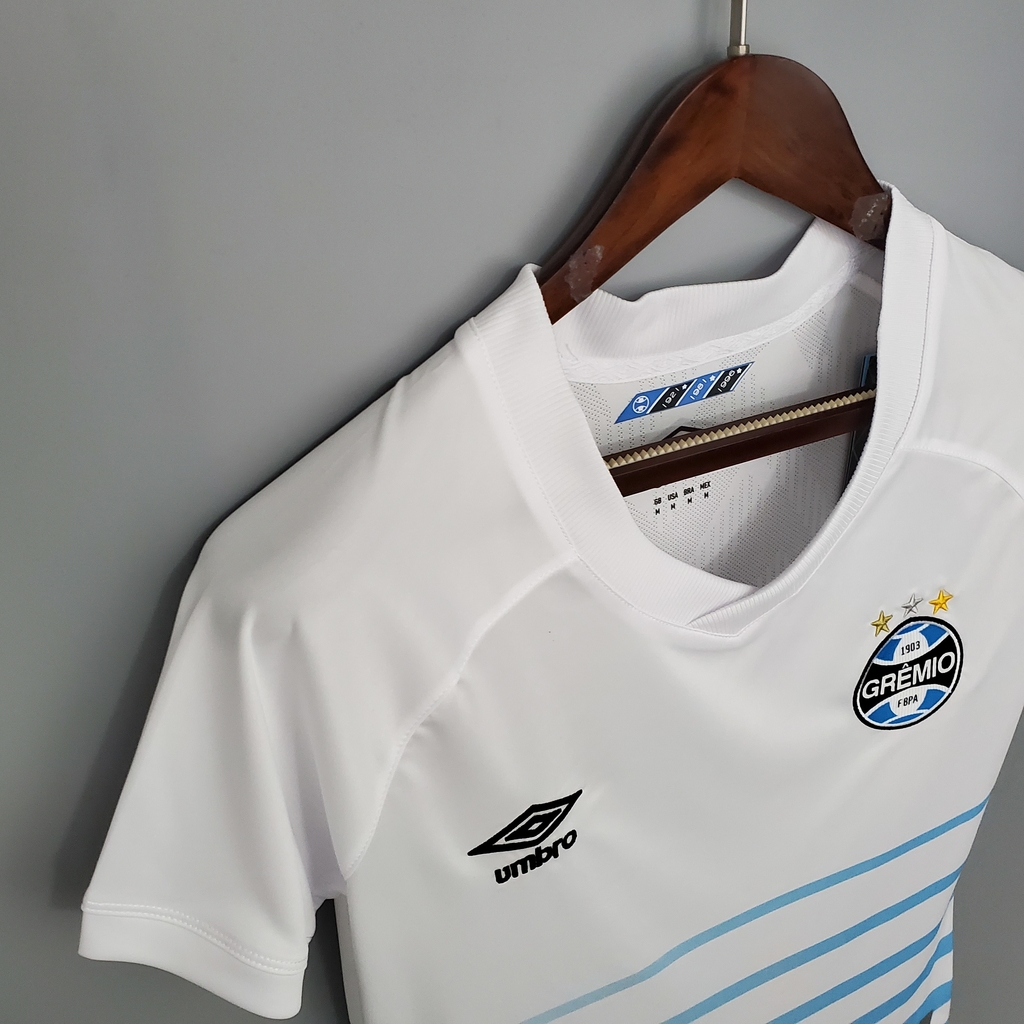 camisa do gremio branca feminina