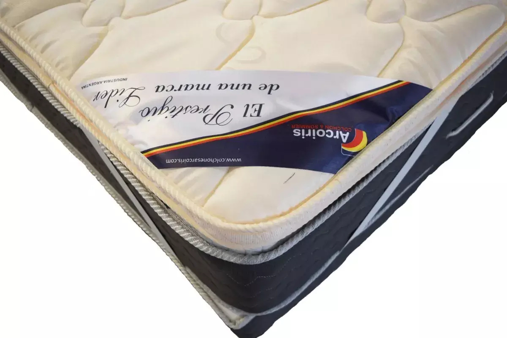 PILLOW TOP DESMONTABLE 2 PLAZAS 190x180x6 ARCO IRIS