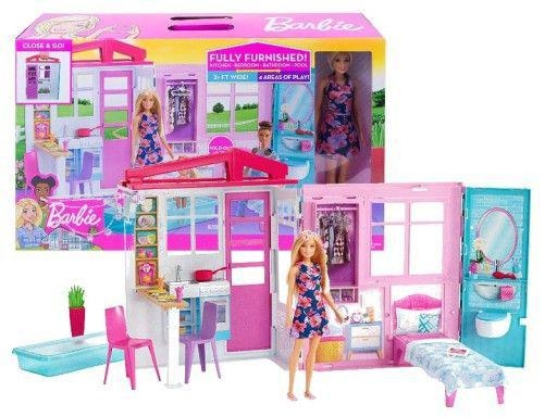 Boneca Barbie Mattel Casa Glam