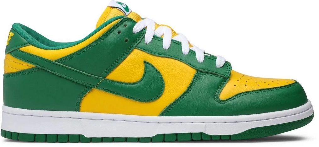 dunk low amarelo