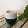 Velas aromáticas en mate de cerámica nerambia