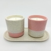 Box Velas Pocillo + Bandeja de Sitio - comprar online