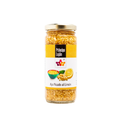 Ajo picado al limón x200gr Principe Lujan
