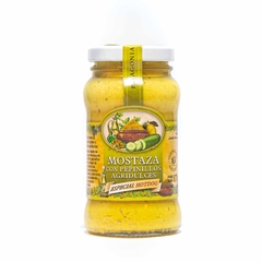 Mostaza con pepinillos agridulces x170gr Granjas Patagonicas