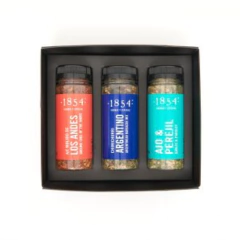 Pack asado especias 1854 caja regalo