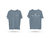 Remera índigo
