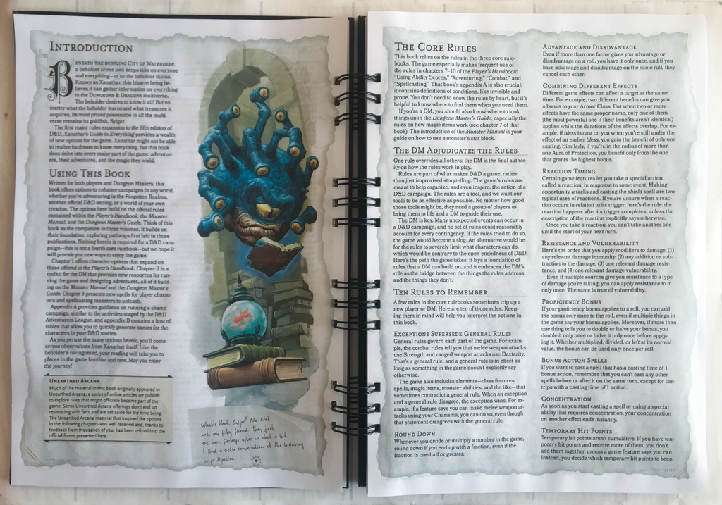 D&amp;D Xanathar's Guide To Everything / DnD Guia de Xanathar Para Todo ...