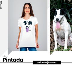 Camiseta Coleção Minimalismo Mia Dotty - PINTADA [Prazo de entrega diferenciado, leia a descrição] - comprar online
