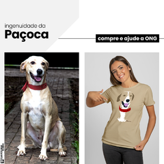 Camiseta Coleção Minimalismo Mia Dotty - PAÇOCA [Prazo de entrega diferenciado, leia a descrição] - comprar online