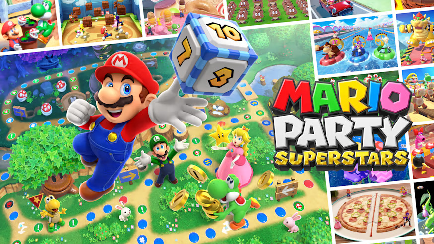 Jogo Super Mario Party SuperStars - Switch - Brasil Games - Console PS5 -  Jogos para PS4 - Jogos para Xbox One - Jogos par Nintendo Switch - Cartões  PSN - PC Gamer