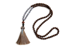 JAPAMALA MADERA Y CUARZO ROSA - comprar online