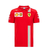 Camisa-Ferrari-Vermelho-Polo-Formula1-2021-Puma-Shell-sainz-leclerc-F1