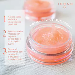 MEGALIP SCRUB TUTTI FRUTTI - comprar online