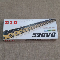 CADENA DID 520H x 118 DORADA