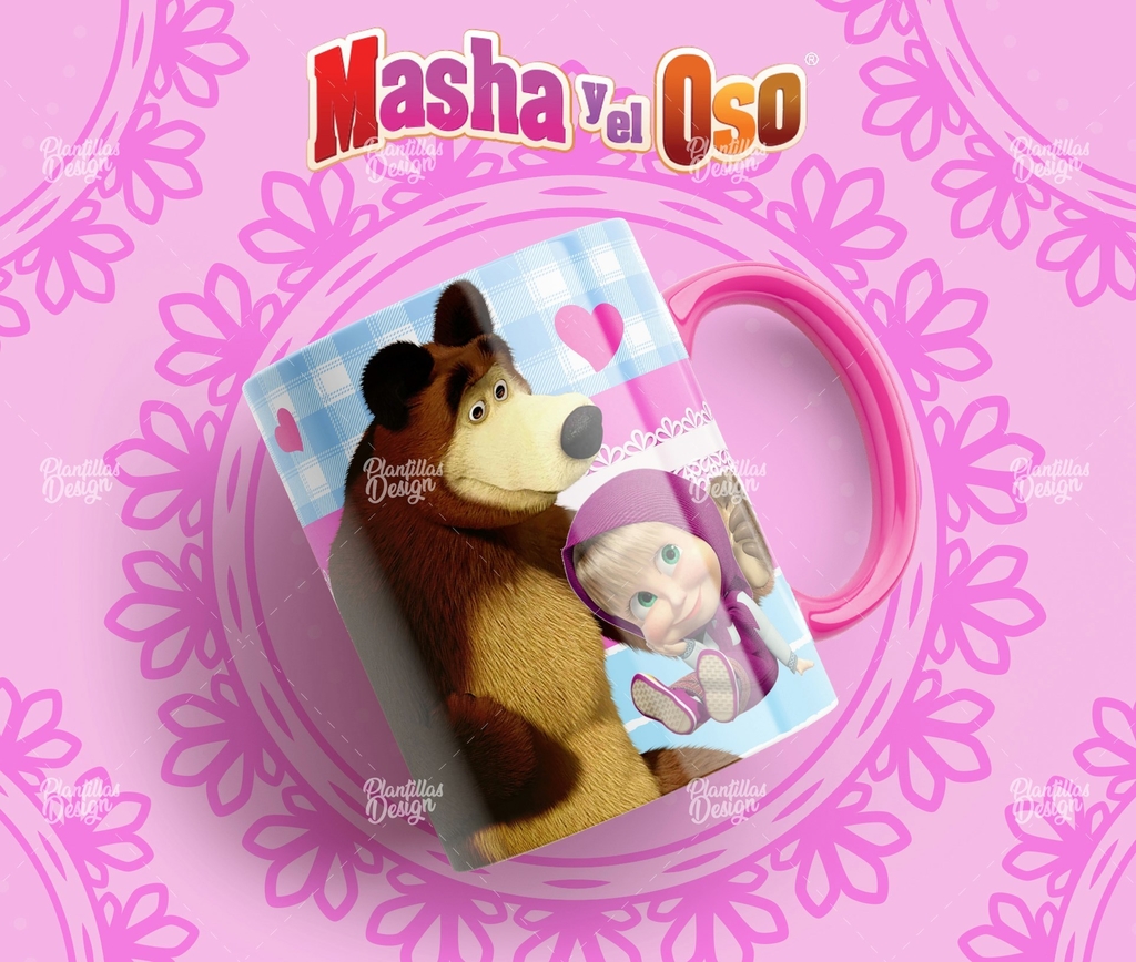 Taza Masha 5 Comprar En El Rey De La Taza 