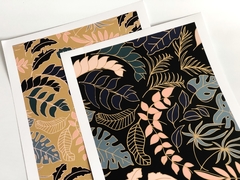 Selva Pattern NEGRO - comprar online