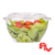 Ensaladera PS cristal con tapa x 100 Un - comprar online