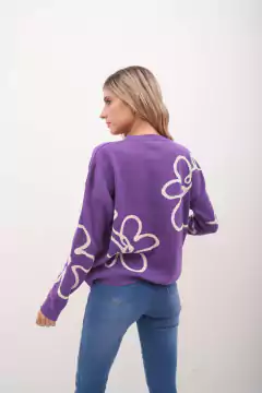 Sweater de bremer,diseño de flores - Proverbio