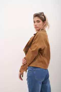 Campera de gabardina, oversize. - Proverbio