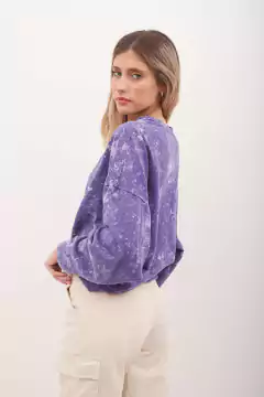 Buzo batik de algodon rustico, oversize. - comprar online