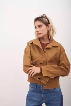 Imagen de Campera de gabardina, oversize.