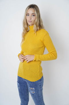 Polera tejida de morley, - tienda online