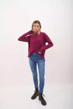 Sweater de bremer , oversize, con guarda de cadena en el centro. en internet