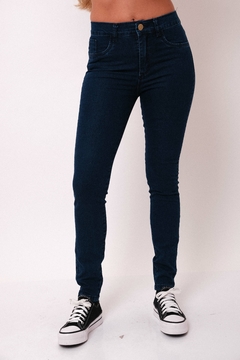 Jean elastizado, azul.